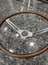 1967 1968 Corvette Impala Camaro Gm Oem Simulated Wood Steering Wheel Very Nice