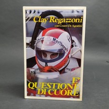 Libro Questione di cuore con autografo dell'autore Clay Ragazzoni, 1983. Polvere