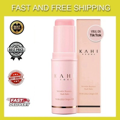 New KAHI Wrinkle Bounce Multi Balm 9g: Instant wrinkle care, Facial Serum Stick