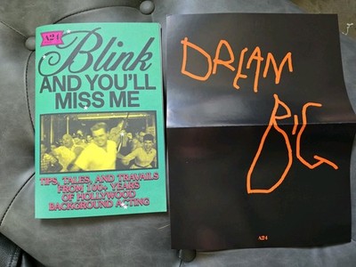 A24 Zine Issue 31 Blink And You'll Miss Me With Marty Supreme Dream Big Poster