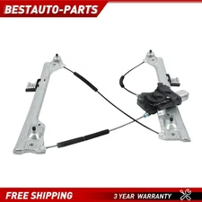 For Silverado Sierra 1500 2014-2018 Front Right Power Window Regulator w/ Motor