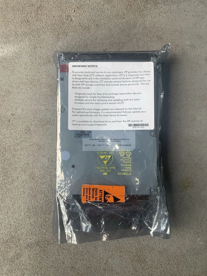 HP EH847A StorageWorks LTO-3 Ultrium 920 SCIS Internal Tape Drive New Old Stock - Image 2 of 4