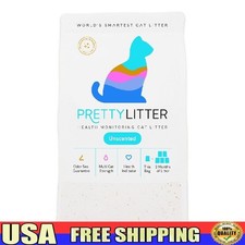 Health Monitoring Cat Litter 8lb Non-Clumping Odor Control Dust Free Crystals US