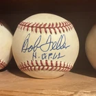 Bob Feller Signed Official National League Baseball Cleveland Indians HOF #2 MLB