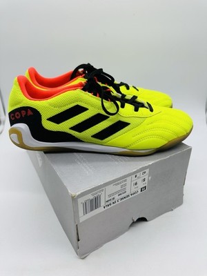 New Adidas Men s Copa Sense.3 Indoor Sala Soccer Size 8.5 Bright Yellow GZ1360