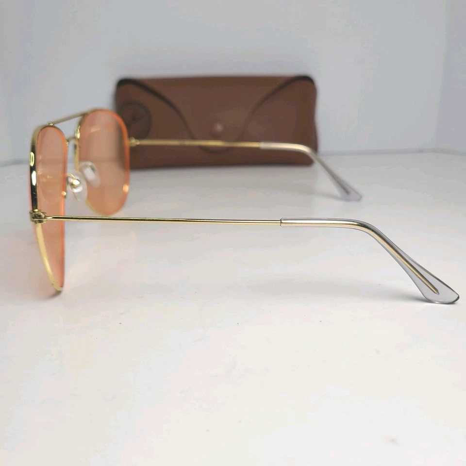 Gafas de sol Ray Ban Aviator doradas RB 3025 62-14-135 rosa/oro rosa SOLO MARCOS Foto 4 de 4