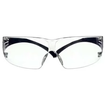3M Sf201sgaf-Blu Safety Glasses, Securefit 200 Series, Scotchgard Anti-Fog,