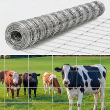 Galvanized Wire Fence 5ft x 328ft Cattle Farm Fence ,Field Fencing for Pasture