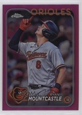 2024 Topps Chrome Pink Refractor Ryan Mountcastle #265 14xt