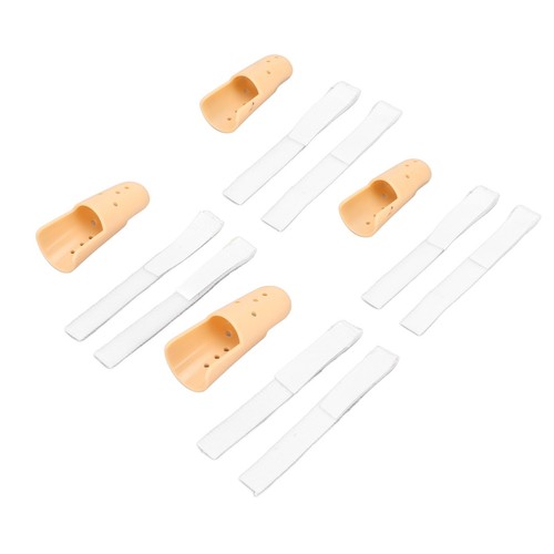 Finger Support Brace 4 Different Size Straightening Breathable Finger Suppor L2S