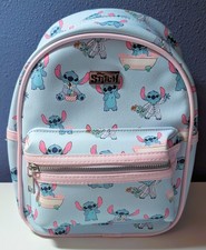 DISNEY Stitch Mini Backpack NWT Bedtime Sleepover Theme