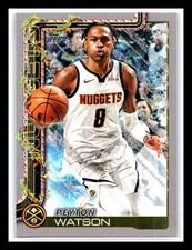 2025-26 Topps Holiday #H83 Peyton Watson Glitter Holiday
