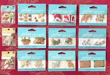 YOU CHOOSE - JOLEE'S SMALL/MINI VERY RARE CHRISTMAS EMBELLISHMENTS FREE SHIPPING
