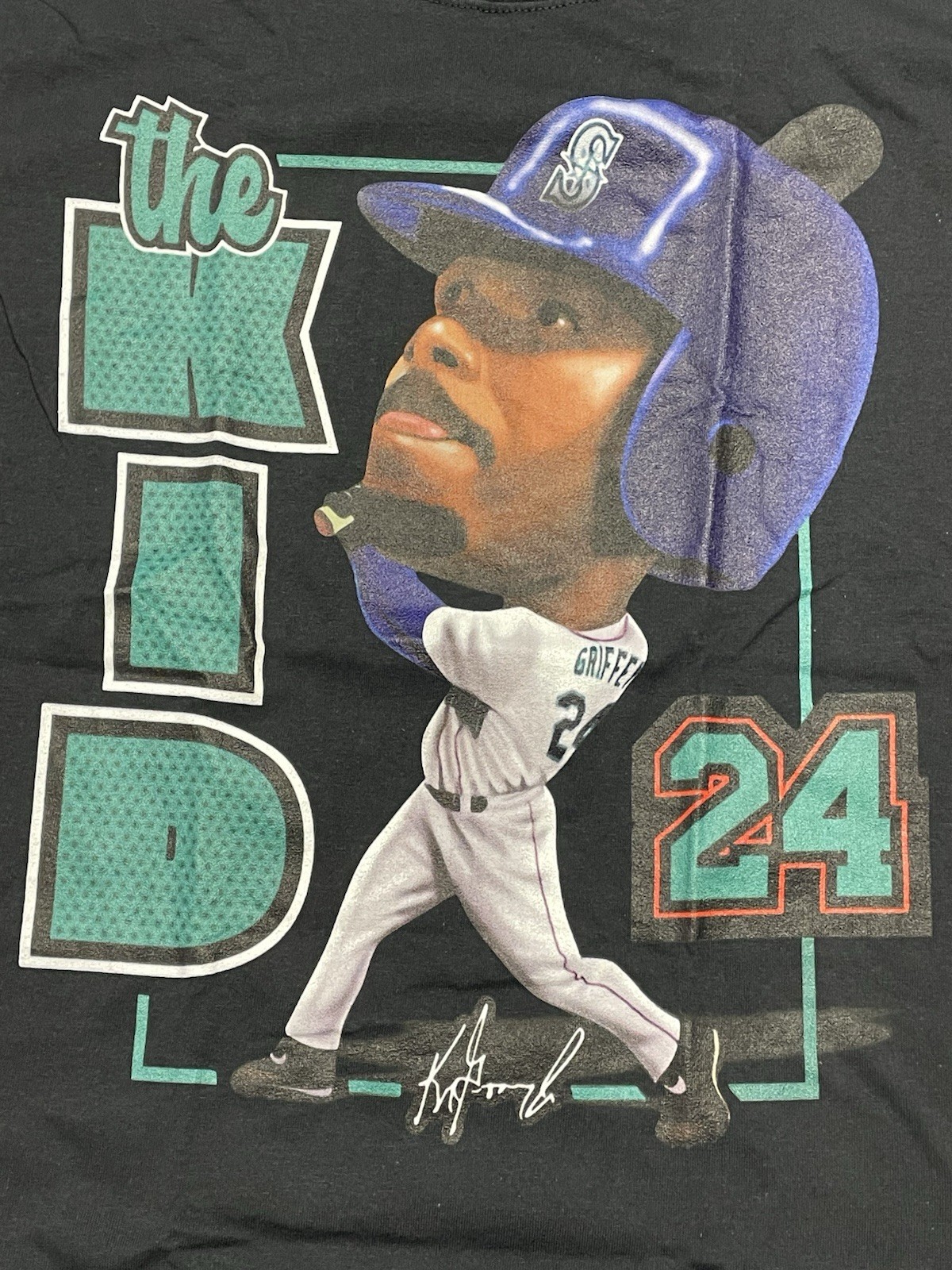 ALTRA T shirt Griffey Jr nuova senza etichette adulto bambino (vedi foto per dettagli)