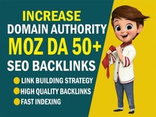 100 High Domain Authority Do-follow SEO backlinks DA 50 to DA 100 Full Report