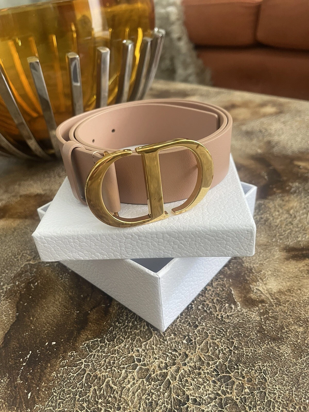 ceinture christian dior femme cent pour cent authentique