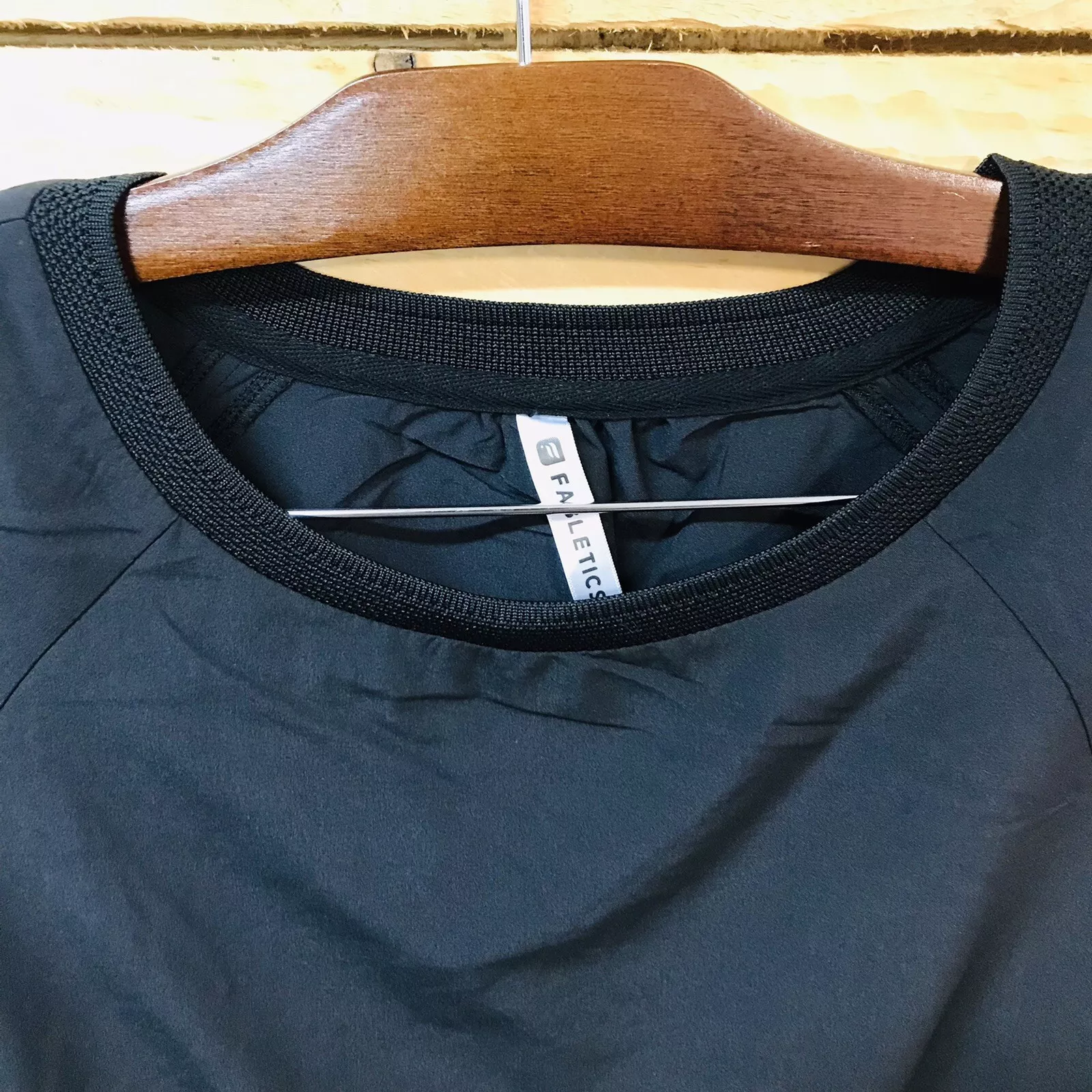 fabletics lola long sleeve keyhole cutout back shirt
