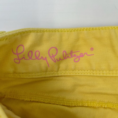 Lilly Pulitzer Short Women 00 Kelli Pocket Low Rise 26x2.5 Cuff Party Core No - Picture 6 of 15