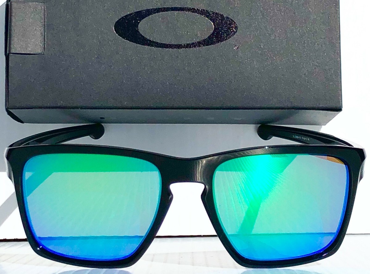 NEW* Oakley SLIVER XL Black POLARIZED Galaxy JADE lens set
