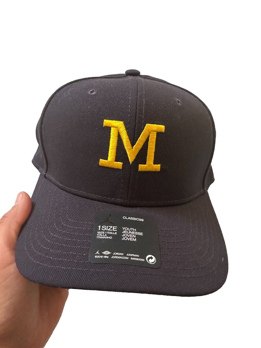 Jordan Michigan Wolverines Black Jim Harbaugh Adjustable Hat Jordan Michigan Wolverines Black Jim Harbaugh Adjustable Hat