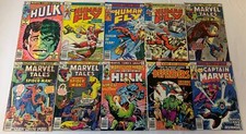 Lotto Marvel anni 70 ~ HULK, HUMAN FLY, MARVEL TALES, DEFENDERS, CAPTAIN MARVEL, altro