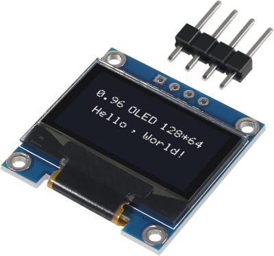 0.96'' OLED I2C Display Module 128x64 SSD1306 for Arduino Raspberry Pi   4-Pin