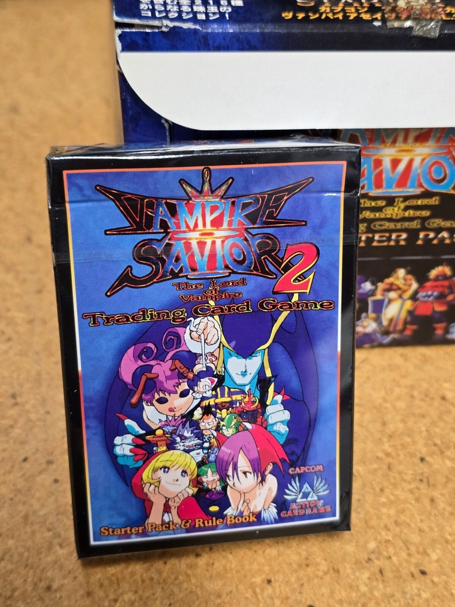 Vampire Savior 2 Capcom Starter Packs 45 Cards Booster Pack TCG