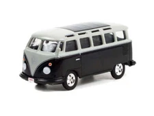 1962 Volkswagen Type 2 (T1) Custom Bus 1:64 Scale Model - Greenlight 37250A~