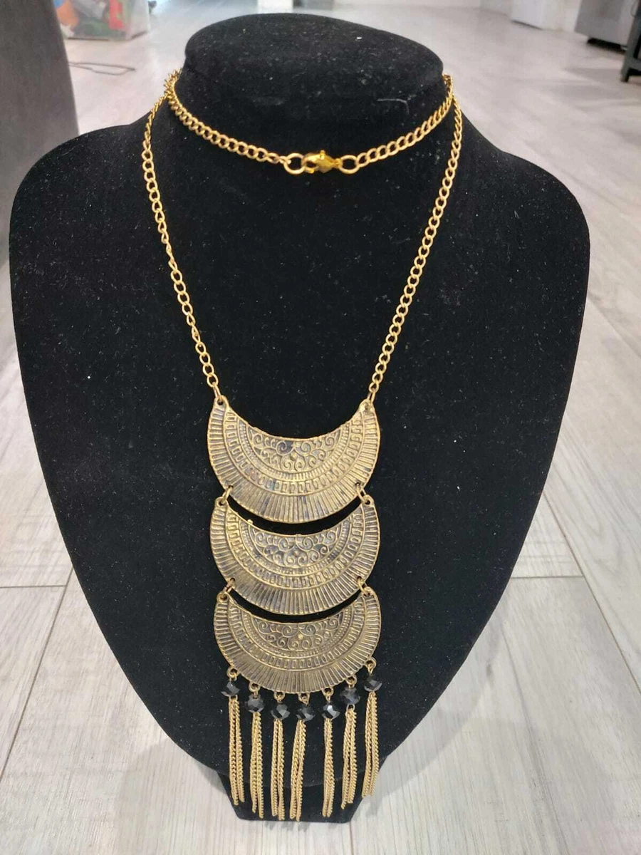 Gold plated alloy best sale necklace