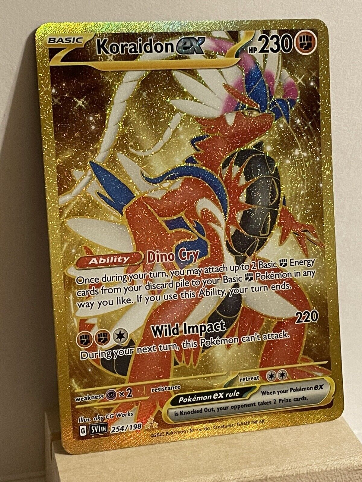 Pokemon Koraidon EX gold secret full art (106/78) JPN - Vinted