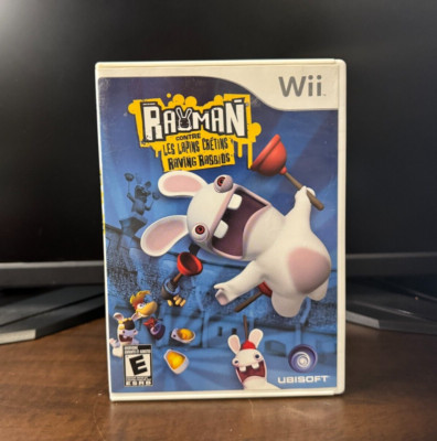 Rayman Raving Rabbids Nintendo Wii CIB Complete Authentic