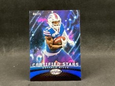 2023 PANINI CERTIFIED STEFON DIGGS CS-2 STARS MIRROR BLUE PARALLEL 8/75 TEXANS