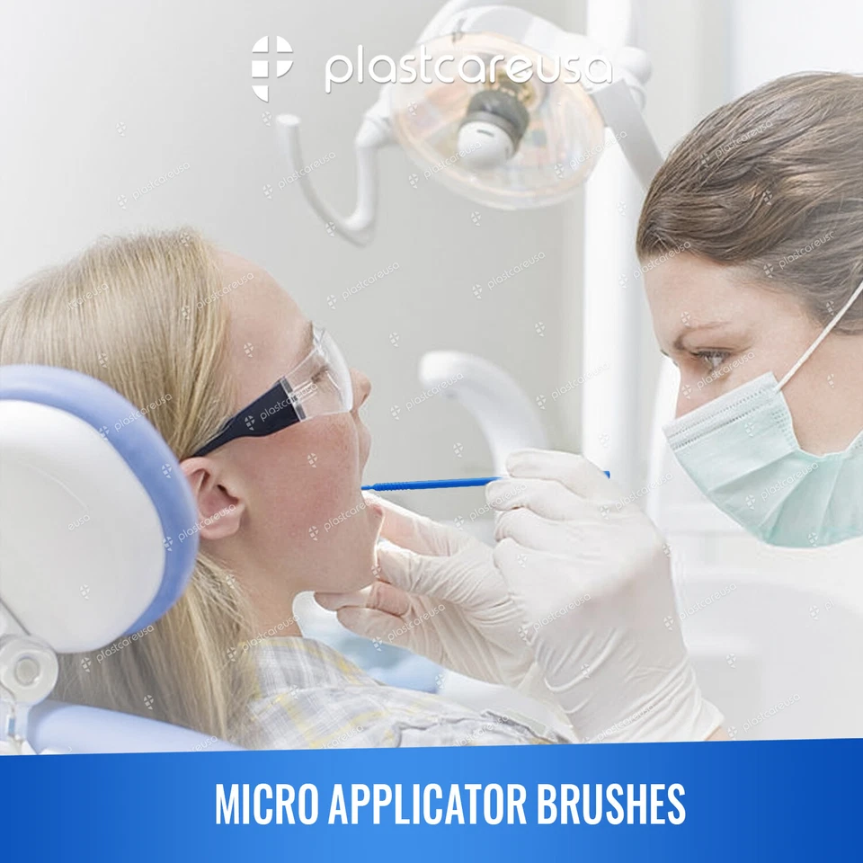 400 Microbrush Micro Brush Applicator Tips Regular, Fine, Super Fine Dental - Image 3 of 4