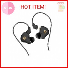 KBEAR KS1 Earphones in Ear Monitor Super Bass Wired Earbuds, Crystal Clear Sound