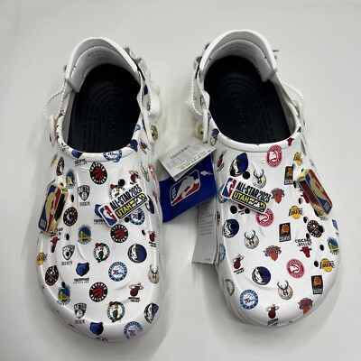 Crocs All Star Echo Basketball NBA Clogs Mens Size 9 LIMITED Crocs All Star Echo Basketball NBA Clogs Mens Size 9 LIMITED