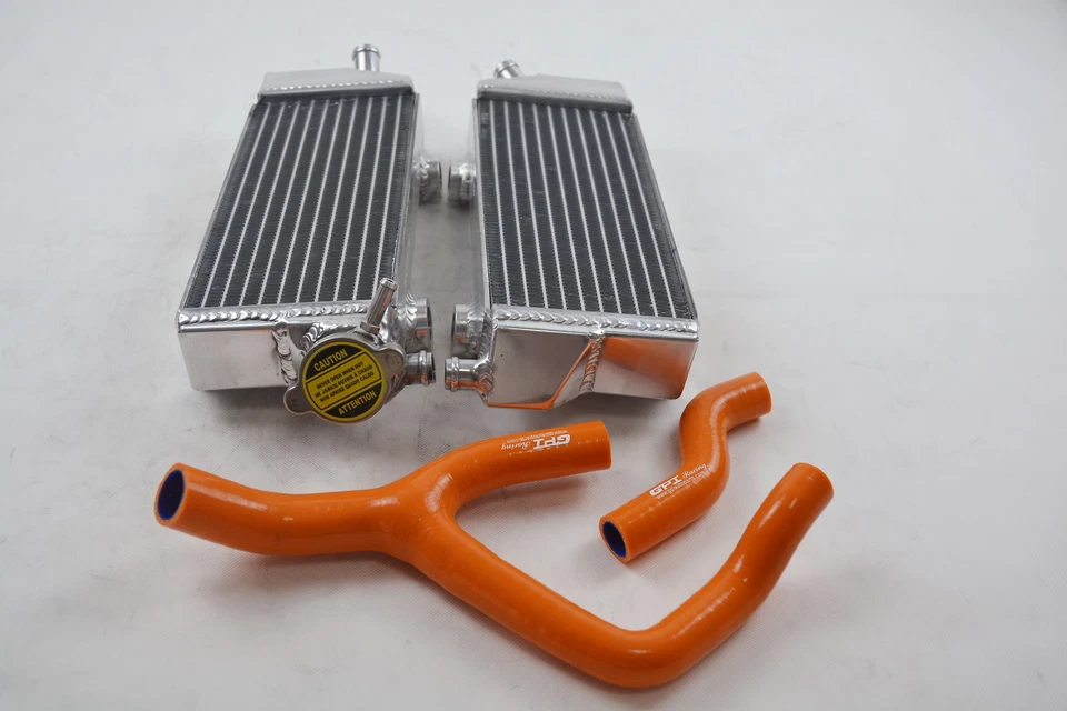 Manguera de radiador de aluminio de 4 tiempos para KTM 250/350/450 SXF/SX-F/XC-F/XCF 2013-2015 Foto 4 de 4