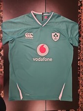2019-2020 IRELAND NATIONAL RUGBY TEAM JERSEY  2XL GREEN CANTERBURY