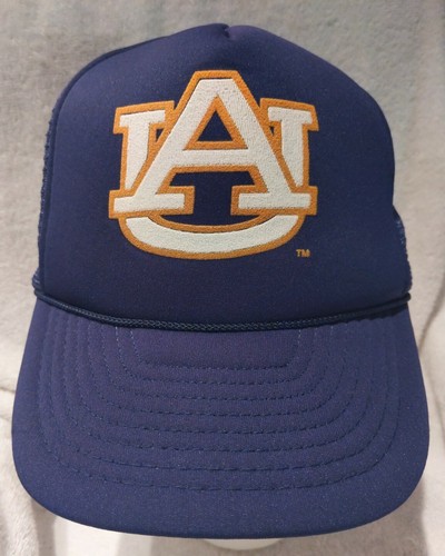 Vtg Auburn AU Trucker Rope Snapback 