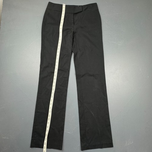 Max Studio Women's Dress Pants 6 Black Straight Leg Career Work Office Trousers - Picture 4 of 11