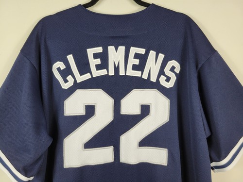 Roger Clemens #22 New York Yankees MLB Majestic Spring Training Jersey Mens 2XL - Picture 11 of 16