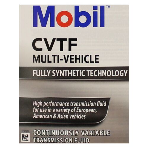 Mobil CVTF Multi-Vehicle Premium Fully Synthetic CV Transmission Fluid 4 Litres - Picture 6 of 7