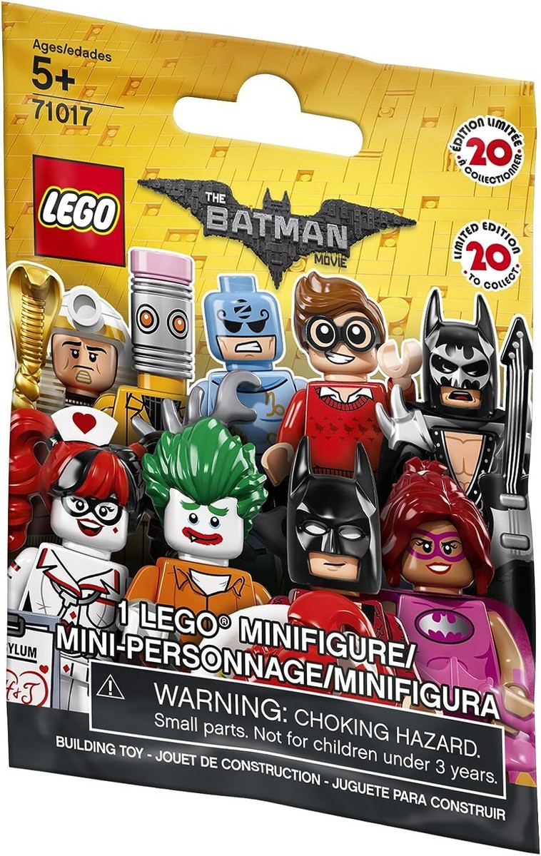 茶 teressa The LEGO Batman Movie Series 1 Minifigure 71017 - Eraser (SEALED