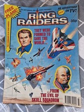 Rare Ring Raiders Comic Spetember 1989 Ian Kennedy Art Great Condition