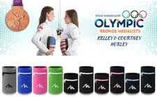 2 PACK - NEWZILL Wristband / Wrist Wallet with Pocket, Pouch for Running, Tennis