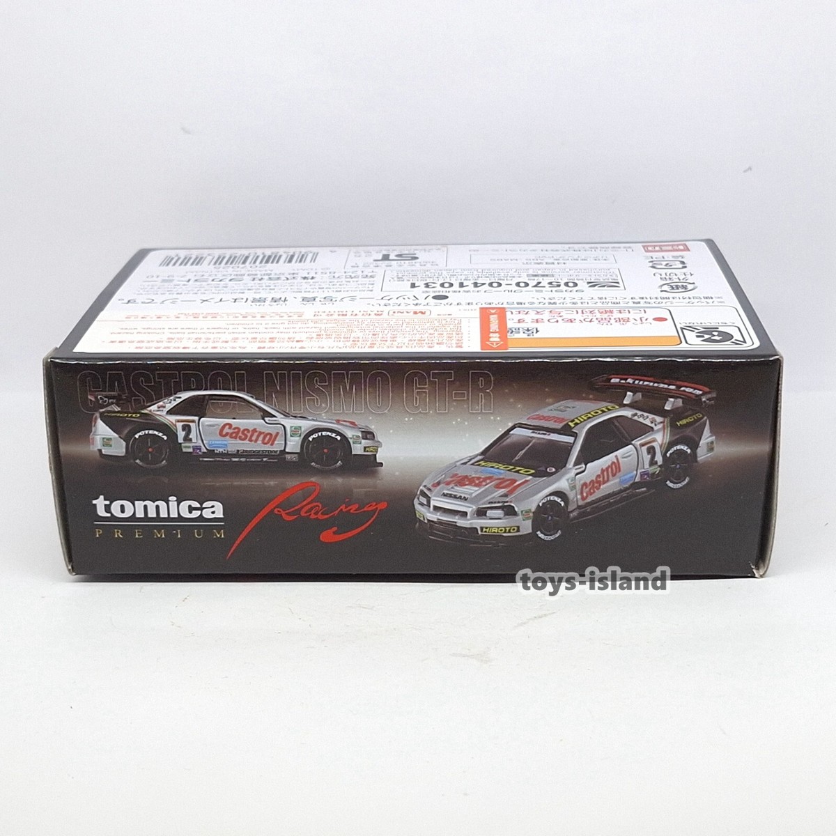 Tomica Premium Racing Castrol Nismo Nissan Skyline GT-R R34 TOMY Tomica Premium Racing Castrol Nismo Nissan Skyline GT-R R34 TOMY