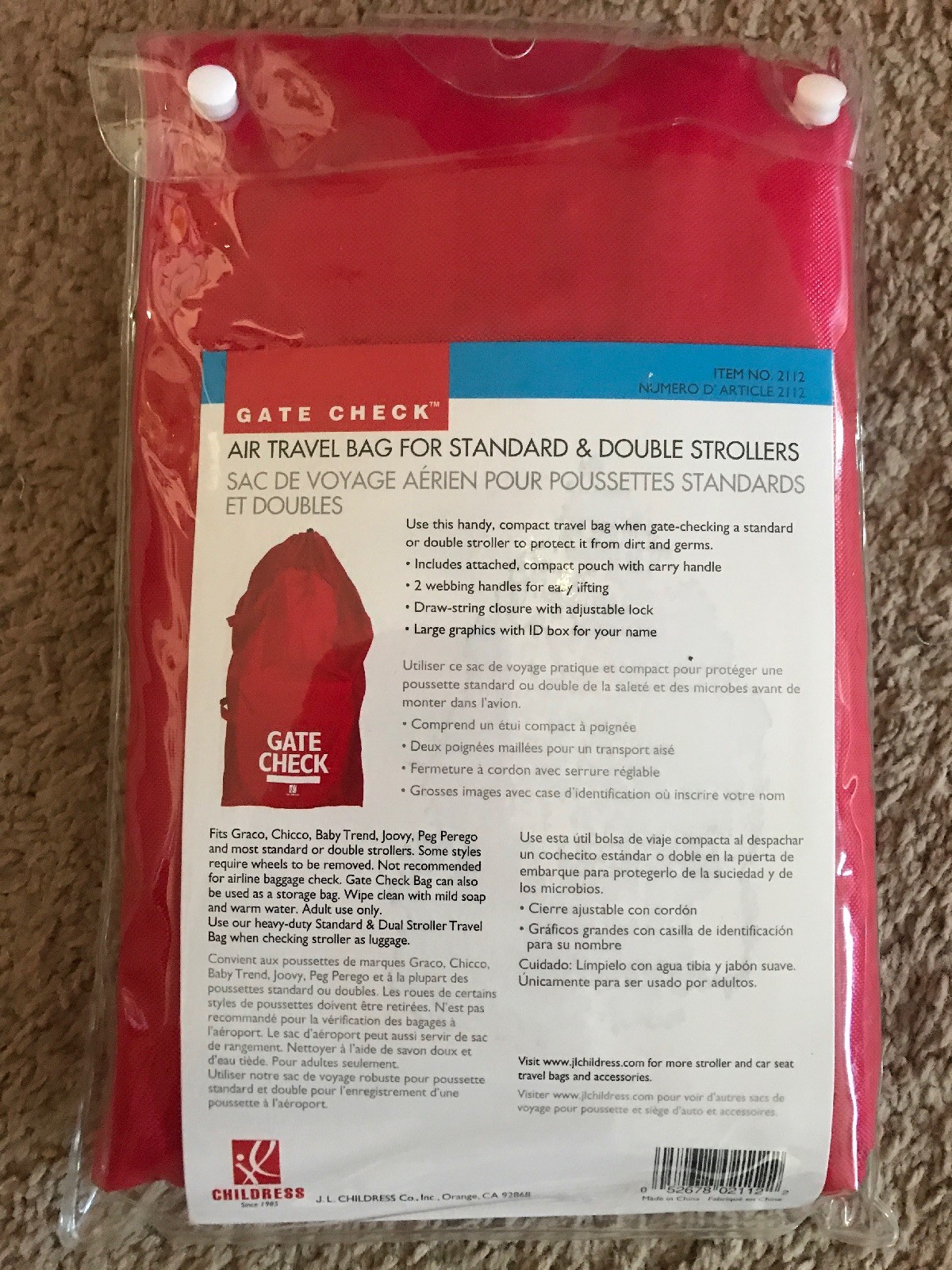 double bob travel bag