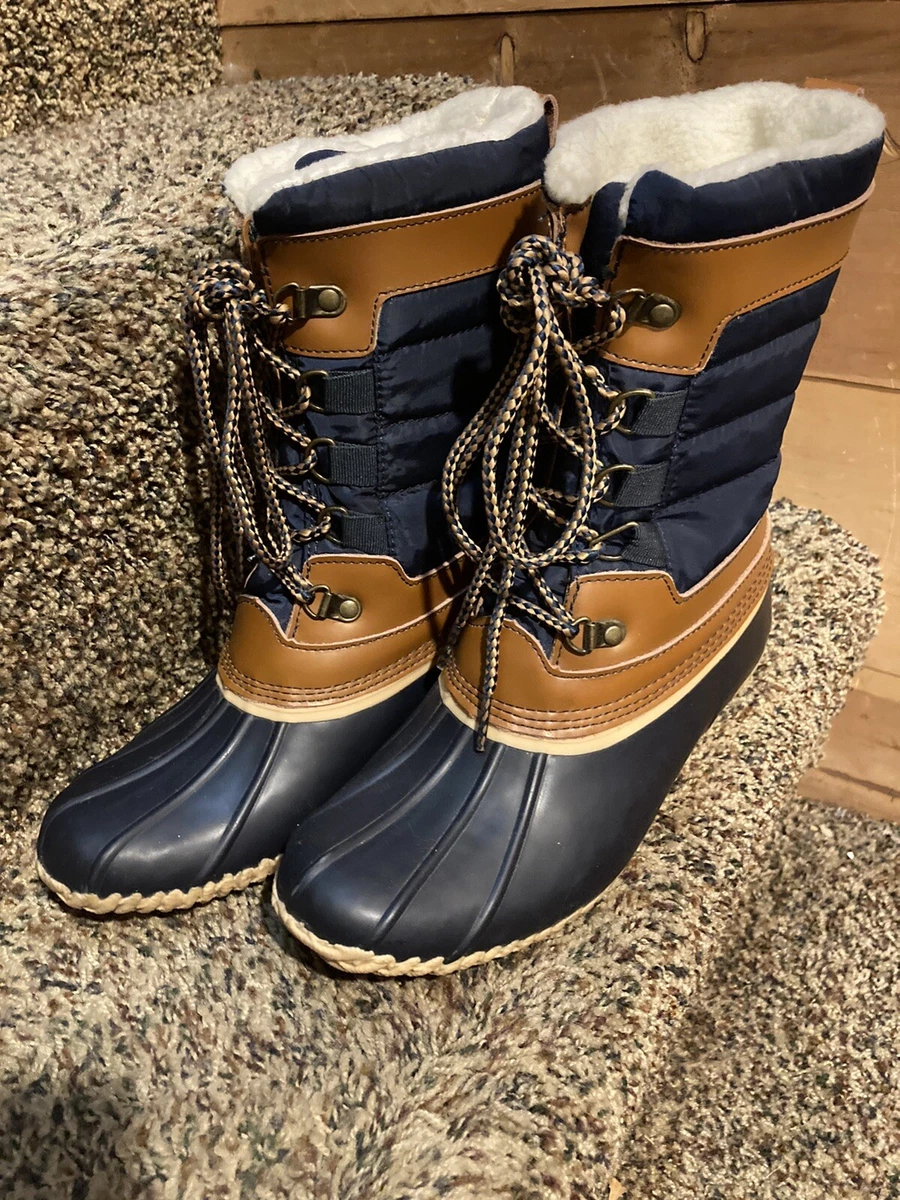 Lands end duck boots womens clearance