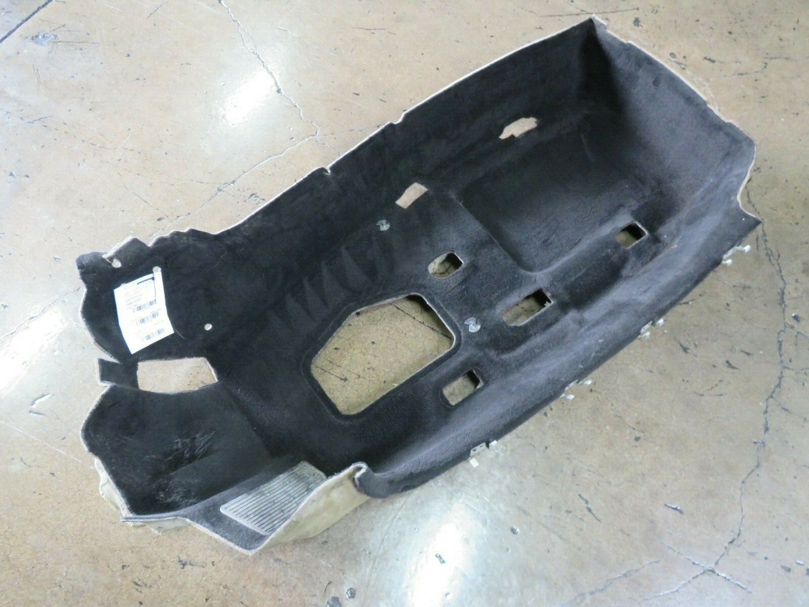 Ferrari California, LH, Left Front Carpet, Black, Used, P/N 810699