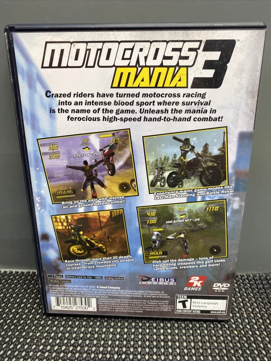 Usado: Jogo Motocross Mania 3 - PS2 no Shoptime