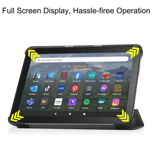 ALL-NEW For AMAZON Fire HD 8 Tablet (2020) Case Smart Book Stand Cover 10Th Gen - Picture 7 of 20
